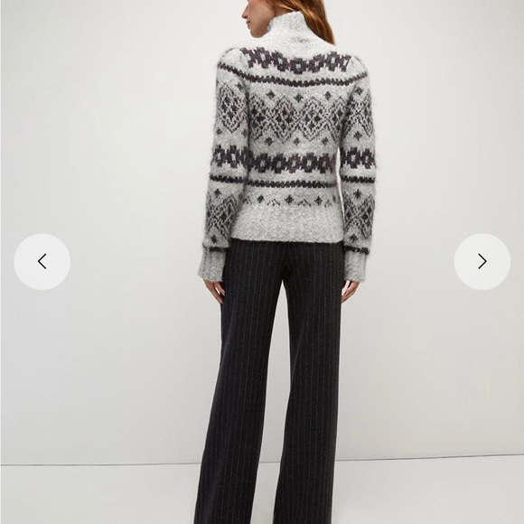 NWT - VERONICA BEARD - CHIANA FAIR ISLE SWEATER - Picture 4 of 8